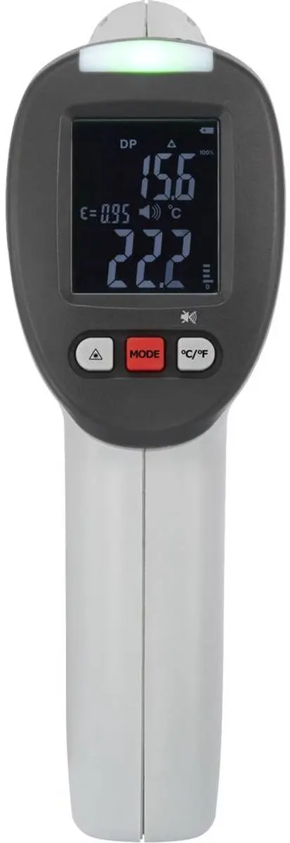 Voltcraft IR-SCAN-350RH/2 Infrarood-thermometer - -50 tot +380 °C - afbeelding 2 van 6