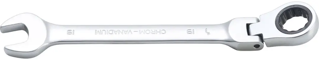 BGS technic Ratelring steeksleutel buigbaar 19 mm - afbeelding 5 van 5