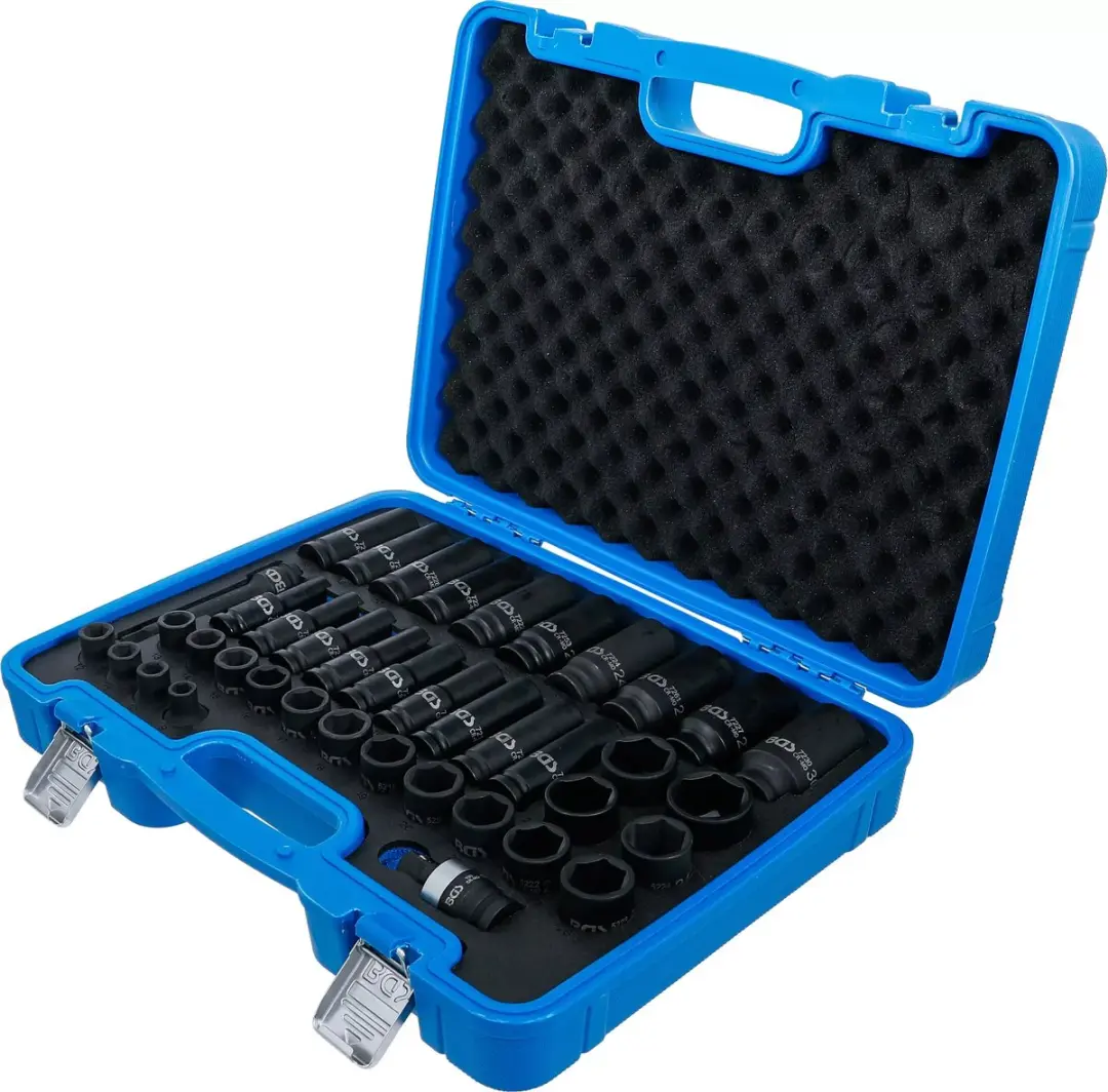 BGS technic Dopsleutelset zeskant 1/2 9-30mm 40 delig - afbeelding 5 van 6