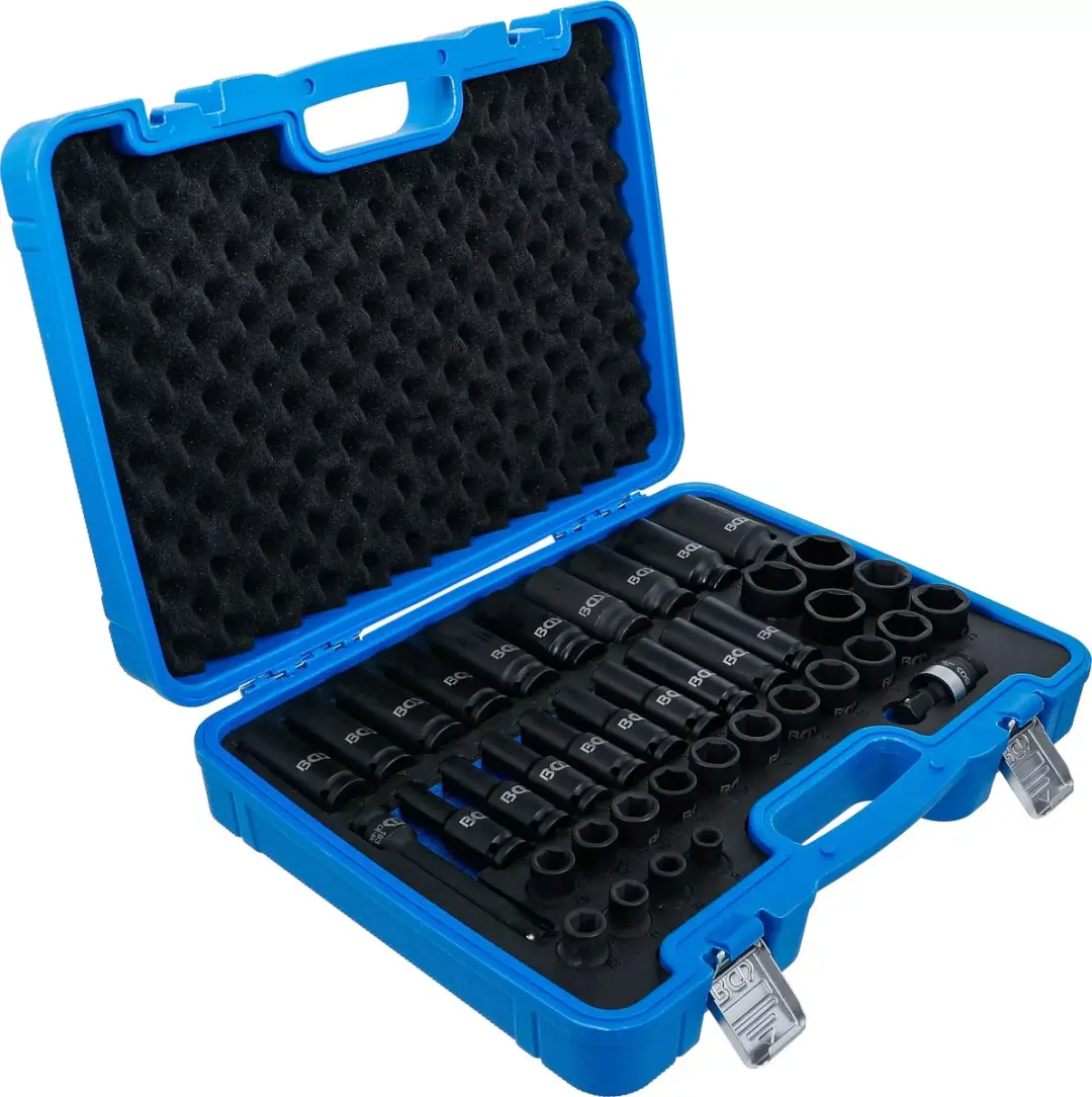 BGS technic Dopsleutelset zeskant 1/2 9-30mm 40 delig - afbeelding 2 van 6