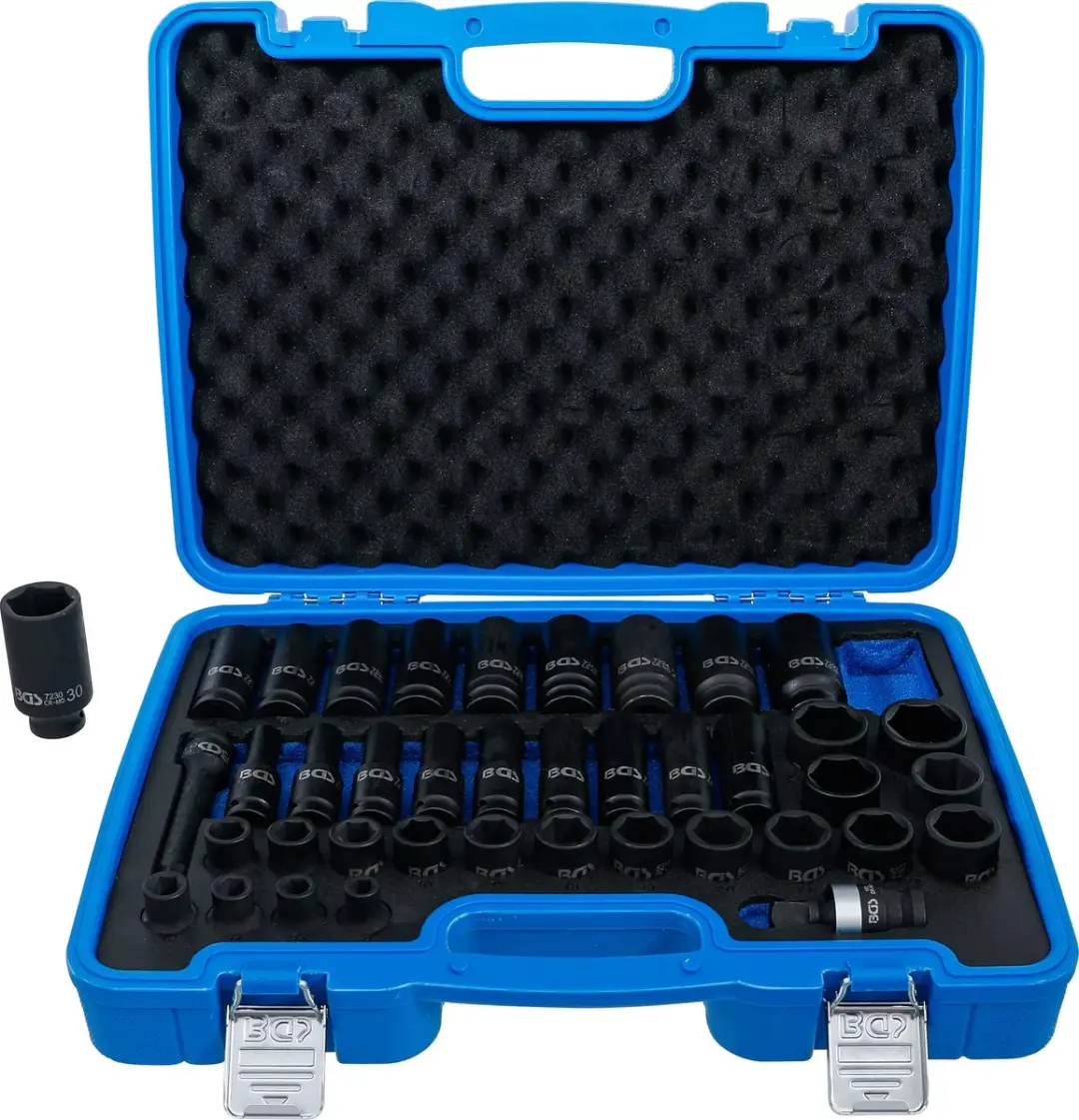 BGS technic Dopsleutelset zeskant 1/2 9-30mm 40 delig