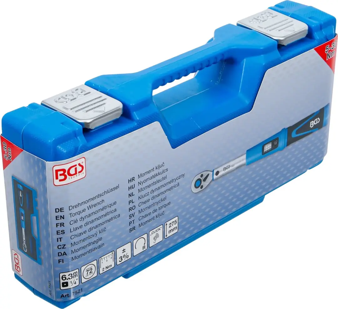 BGS technic 7521 Momentsleutel 1/4" 5-30 Nm