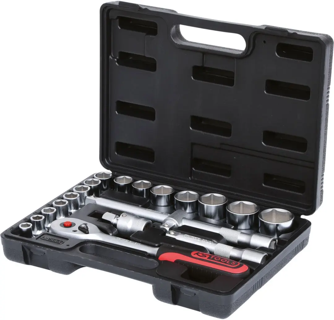 KS Tools 9110620 Dopsleutelset 1/2" - 20-delig - afbeelding 2 van 6