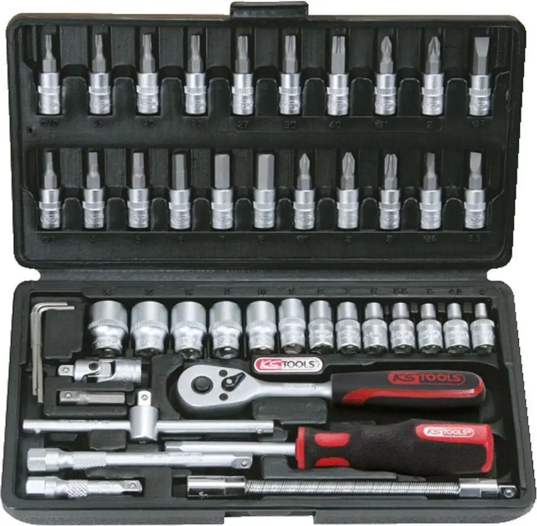 KS Tools 911.0646 Dopsleutelset Metrisch 1/4