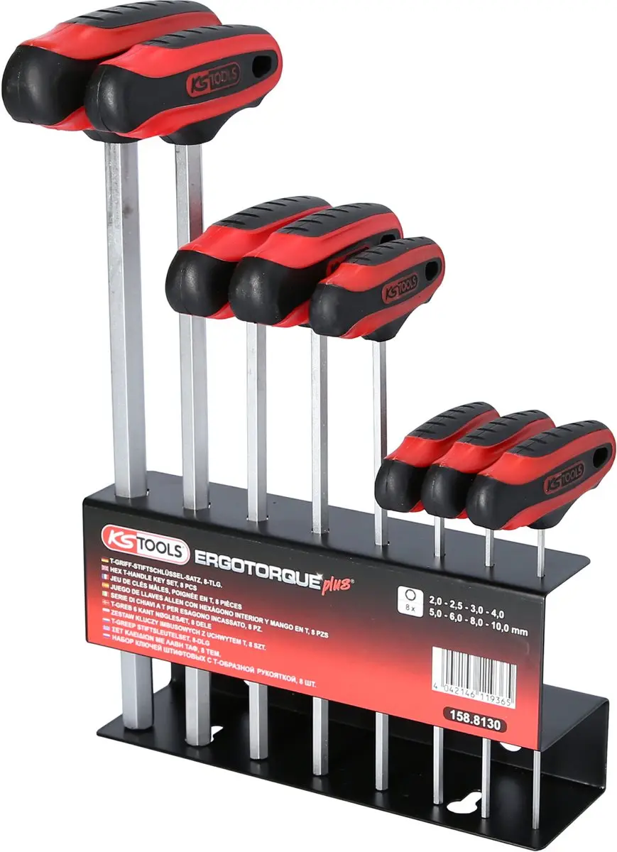 KS Tools 158.8130 Inbusschroevendraaier