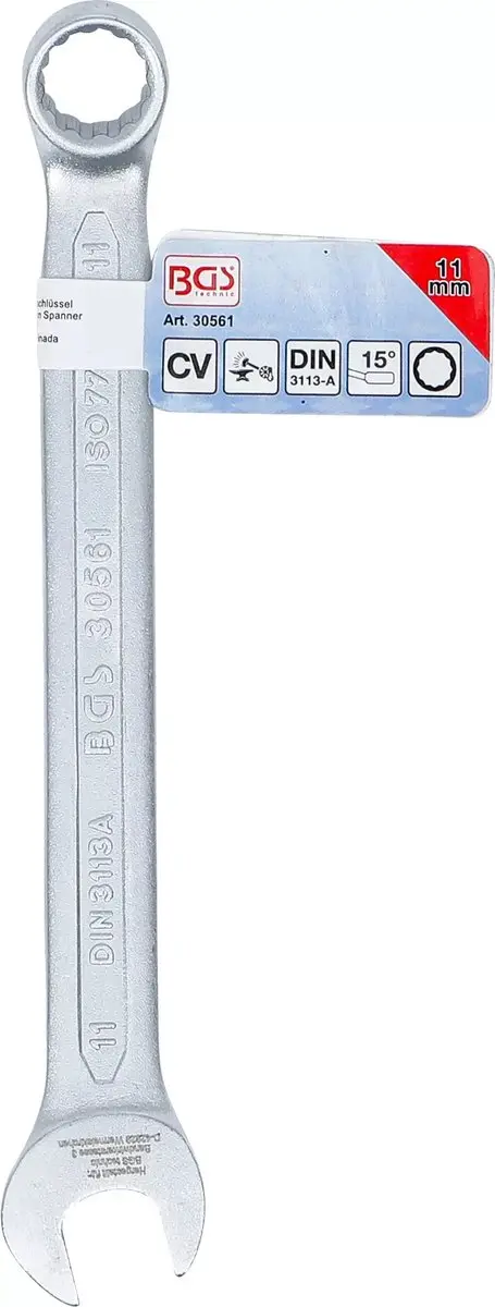 BGS technic 30561 Ringsteeksleutel 11 mm - afbeelding 6 van 6