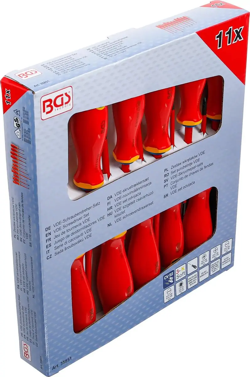 BGS VDE schroevendraaierset