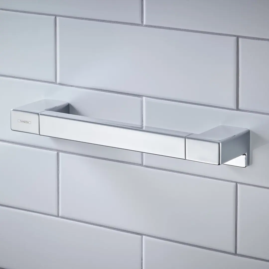 Hansgrohe AddStoris Steunbalk 348mm - Chroom - afbeelding 2 van 5