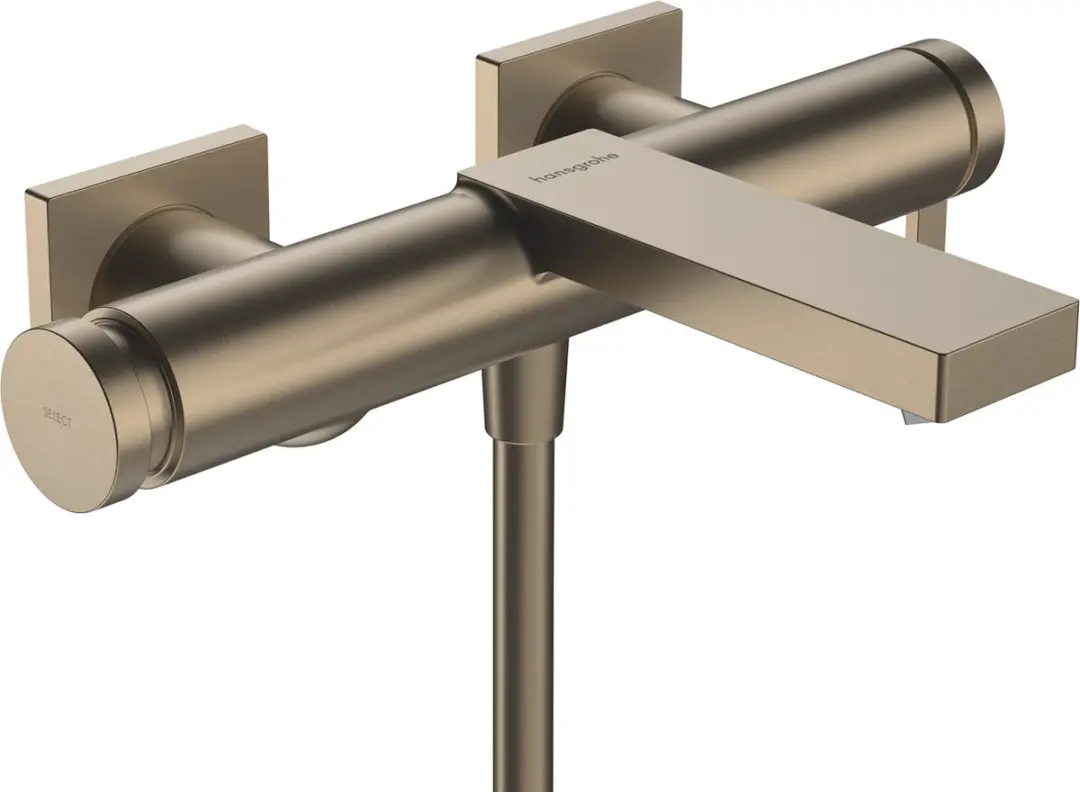 Hansgrohe Tecturis E 73420140 Badmengkraan - Brushed Bronze - afbeelding 2 van 6