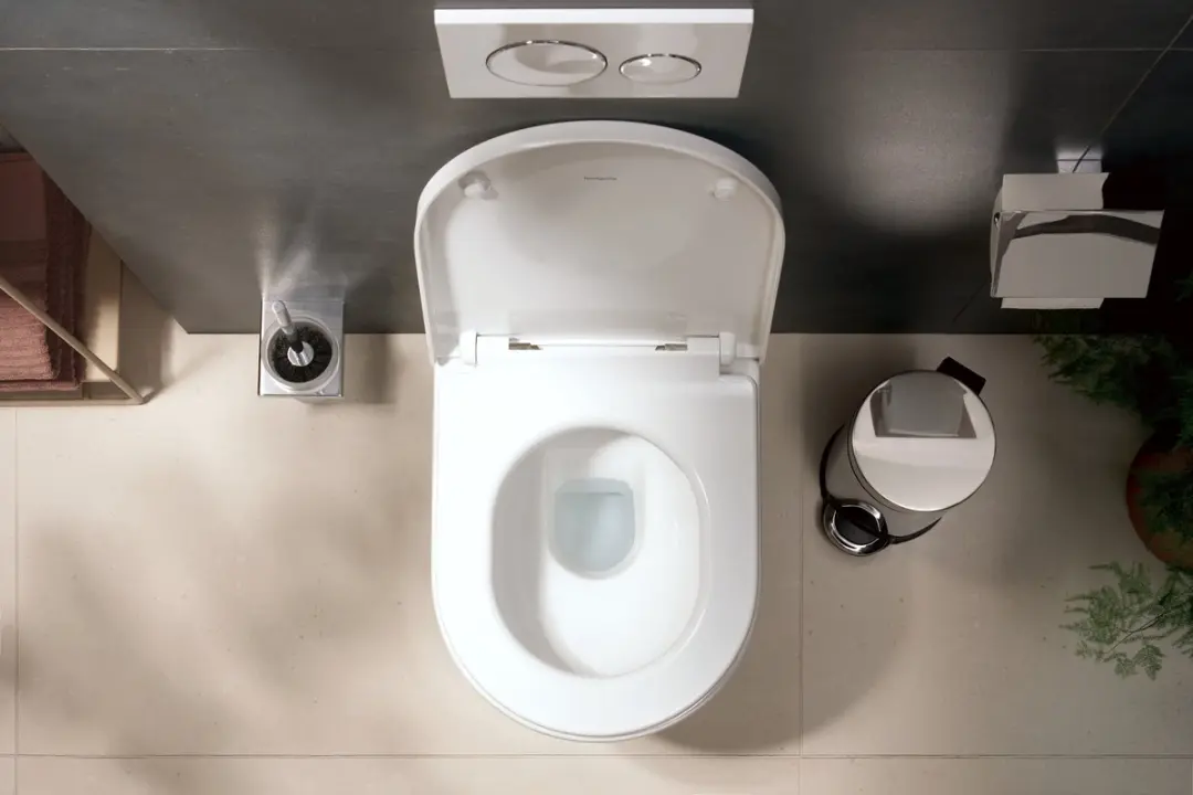 Hansgrohe EluPura S Original WC-bril 60148450 - SoftClose - Wit - afbeelding 4 van 6