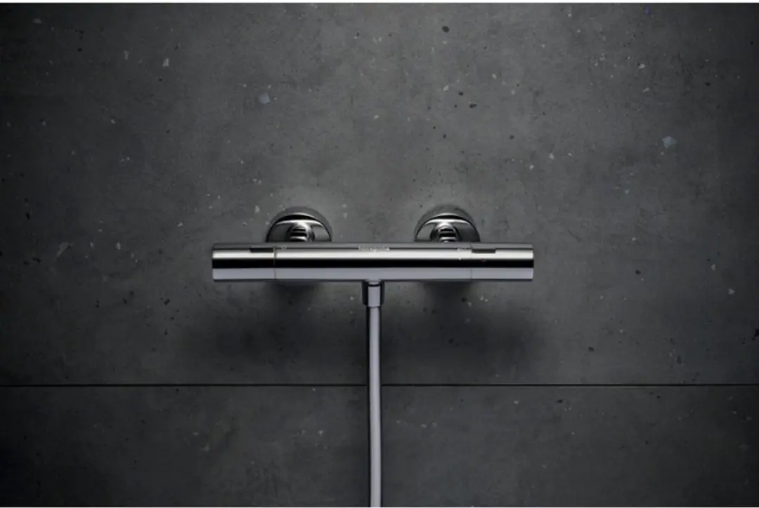 Hansgrohe Ecostat Fine Douchethermostaat Opbouw - Mat Zwart - afbeelding 5 van 6