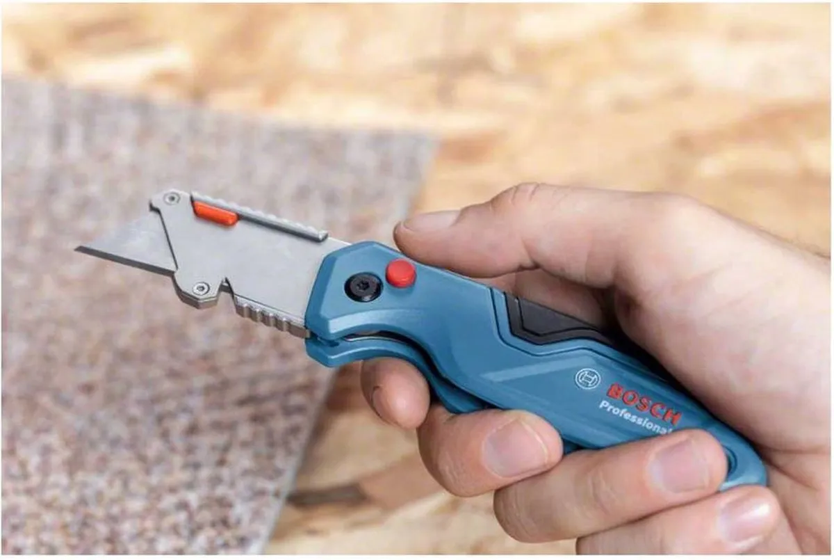 Bosch Professional Klapmes 1600A016BL - 3 Reservemesjes
