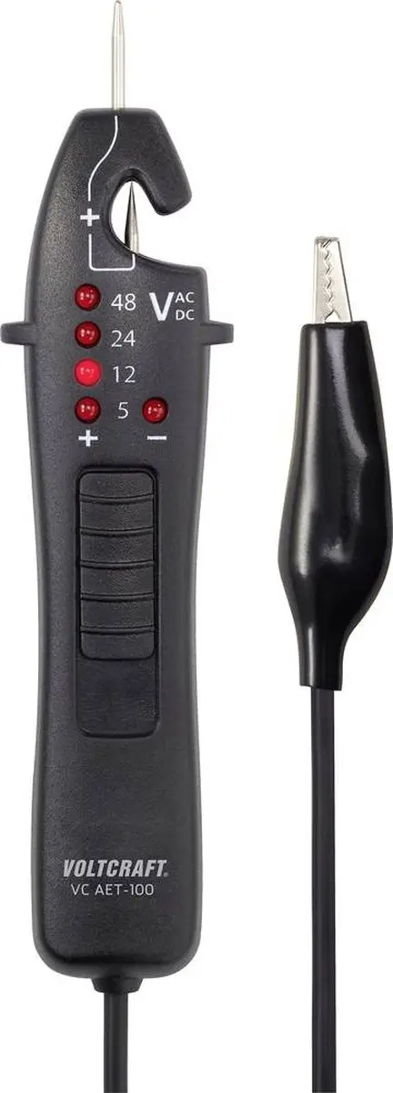 Voltcraft VC AET-100 Tweepolige spanningstester CAT I LED