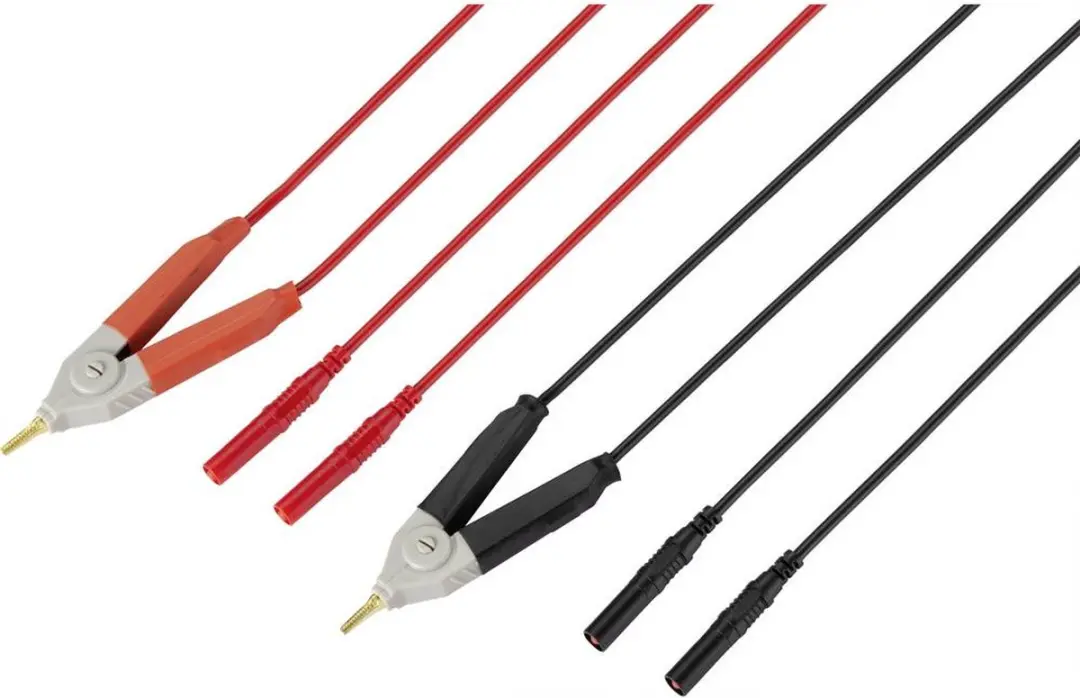 Voltcraft MSLK-100 Kelvin Meetsnoer 4-draads - 1 paar - afbeelding 3 van 4