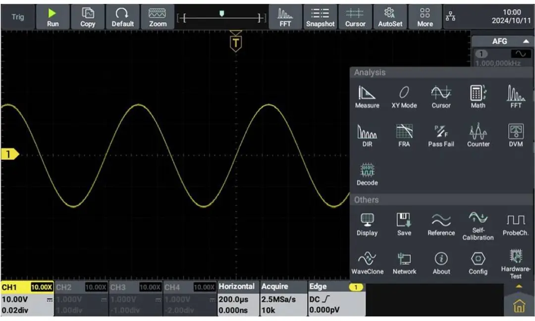 Voltcraft DOV1254F Digitale Oscilloscoop - 125 MHz - afbeelding 5 van 6