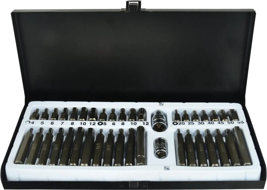 GEKO G10030 Bitset 40-delig - Hex, Spline & Torx - afbeelding 2 van 6