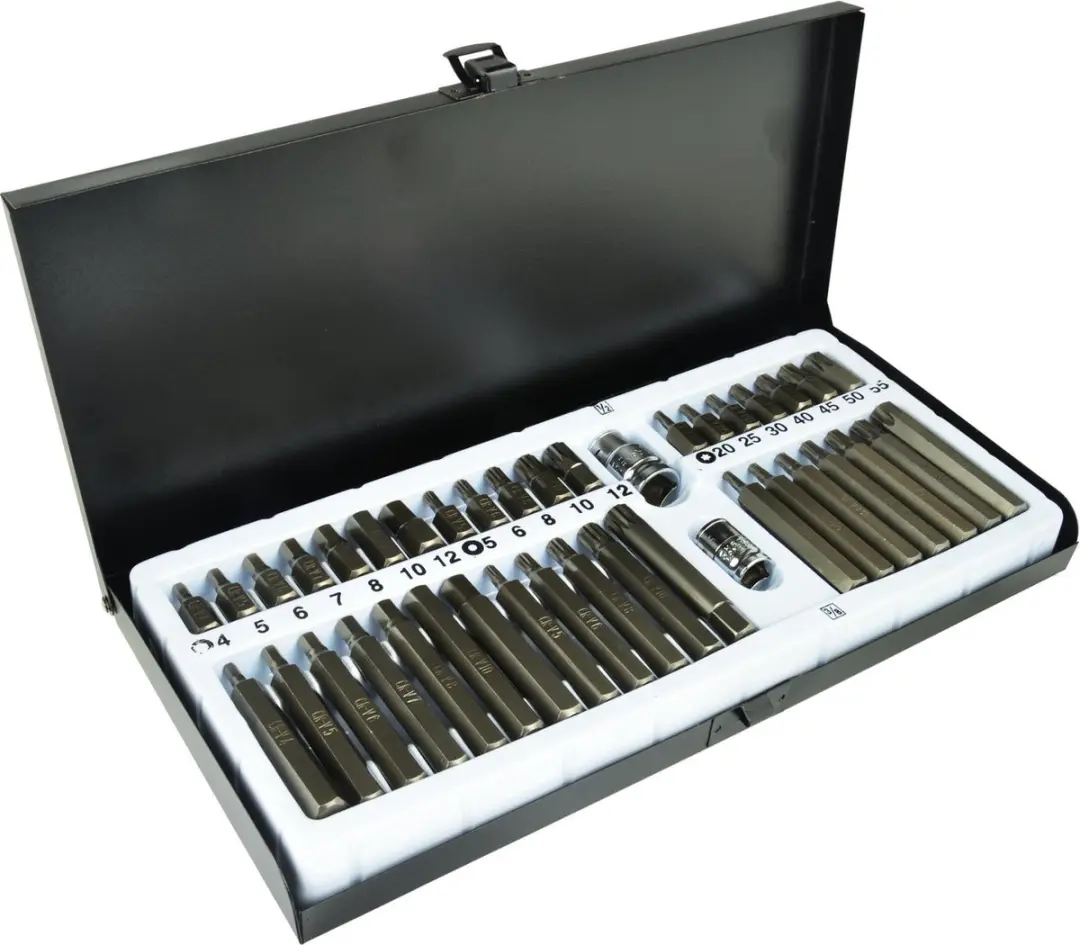 GEKO G10030 Bitset 40-delig - Hex, Spline & Torx - afbeelding 3 van 6