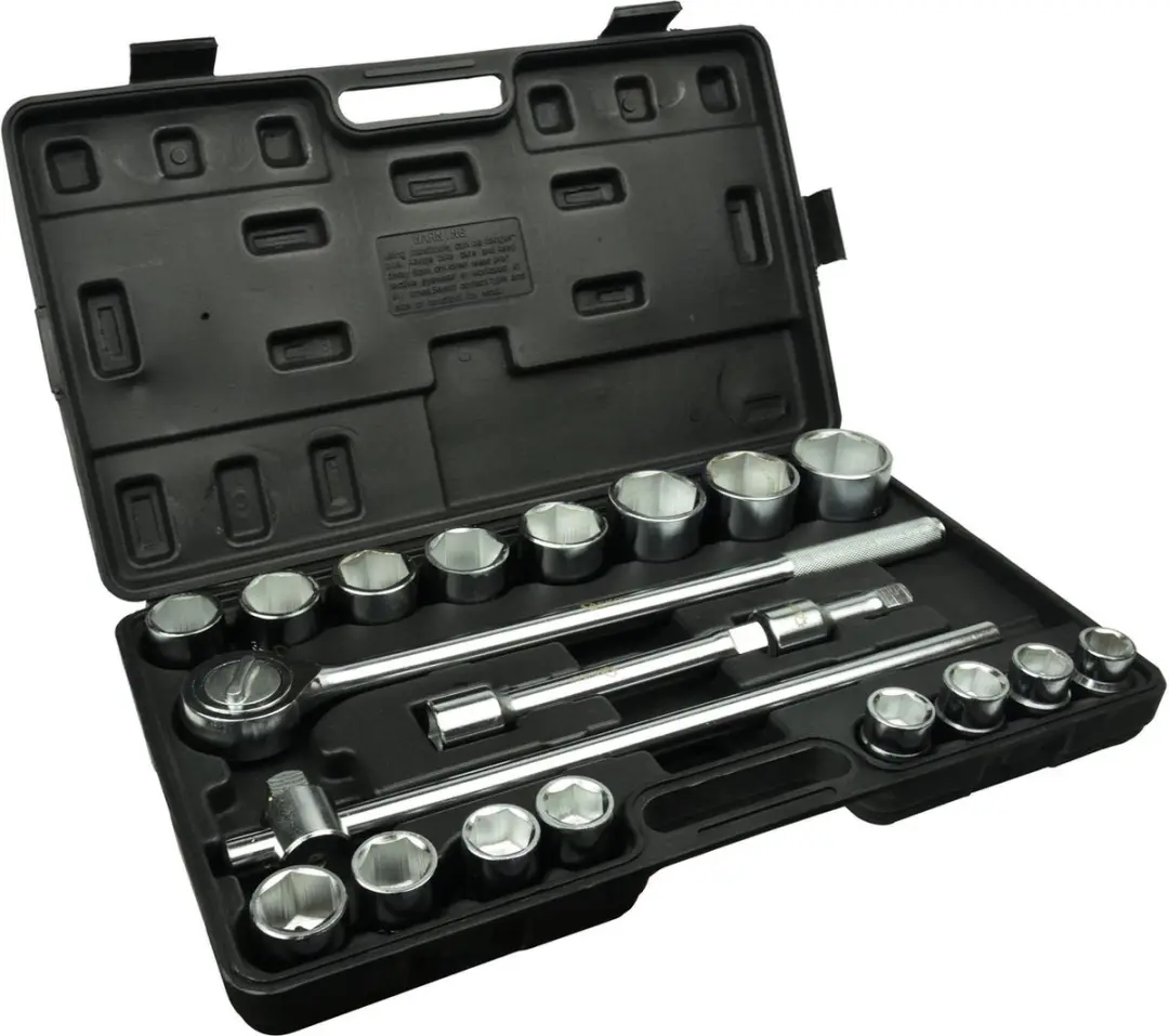 GEKO Dopsleutelset 3/4" - 21-delig - 19-50mm - afbeelding 5 van 6