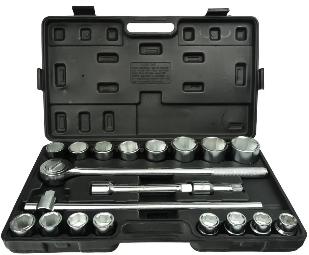 GEKO Dopsleutelset 3/4" - 21-delig - 19-50mm - afbeelding 2 van 6