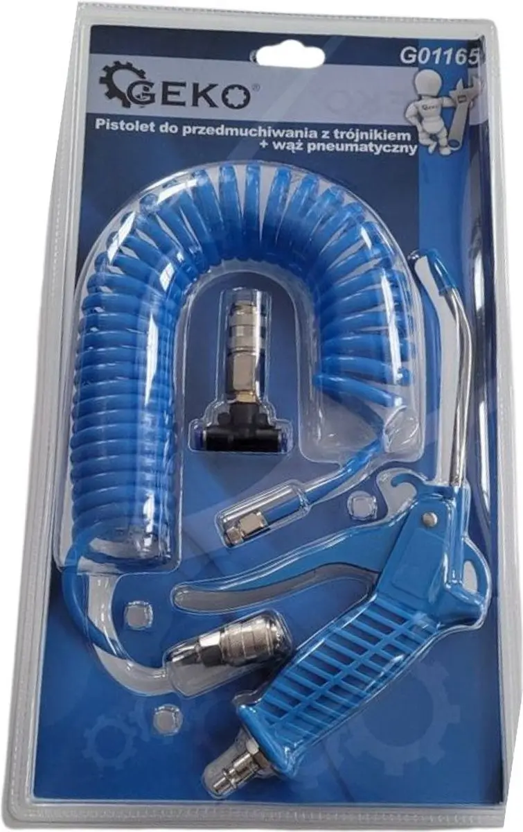 GEKO Uitblaaspistool Set - 120mm Mondstuk - 5m Slang - afbeelding 5 van 6