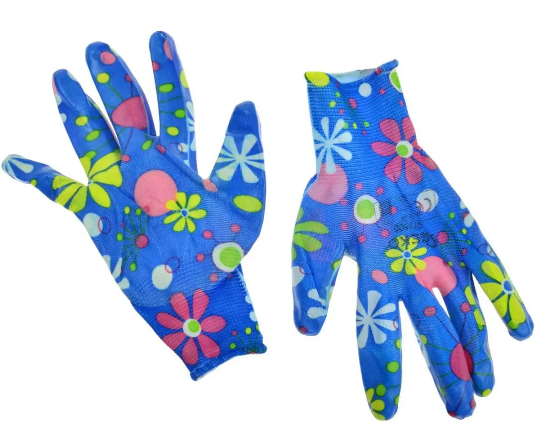 GEKO Dames Nitril Werkhandschoenen - Maat 8 - 12 stuks - afbeelding 4 van 4