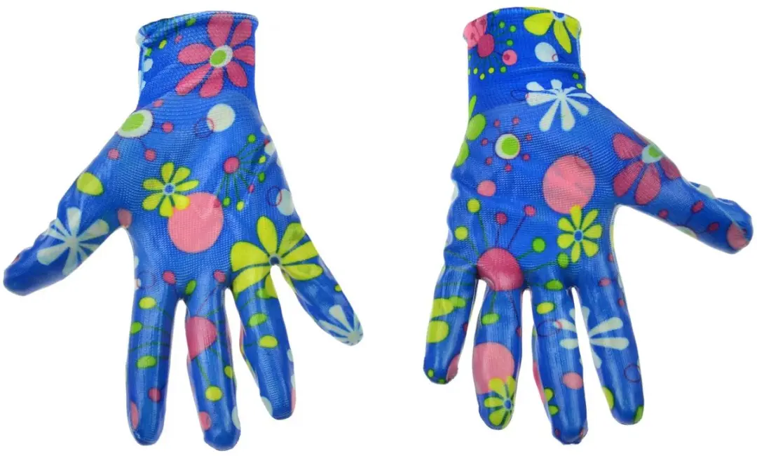 GEKO Dames Nitril Werkhandschoenen - Maat 8 - 12 stuks - afbeelding 3 van 4