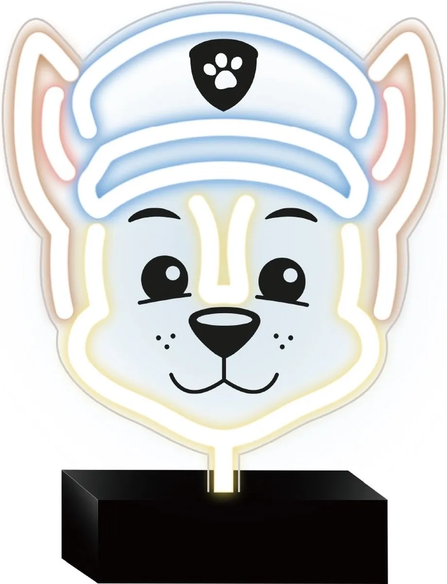 Nickelodeon Paw Patrol Neon LED Chase Tafellamp