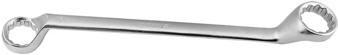 Topex Omgebogen Ringsteeksleutel 30 x 32 mm