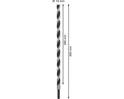 Bosch Professional Houtboor M-Punt 14x400mm 2608597198