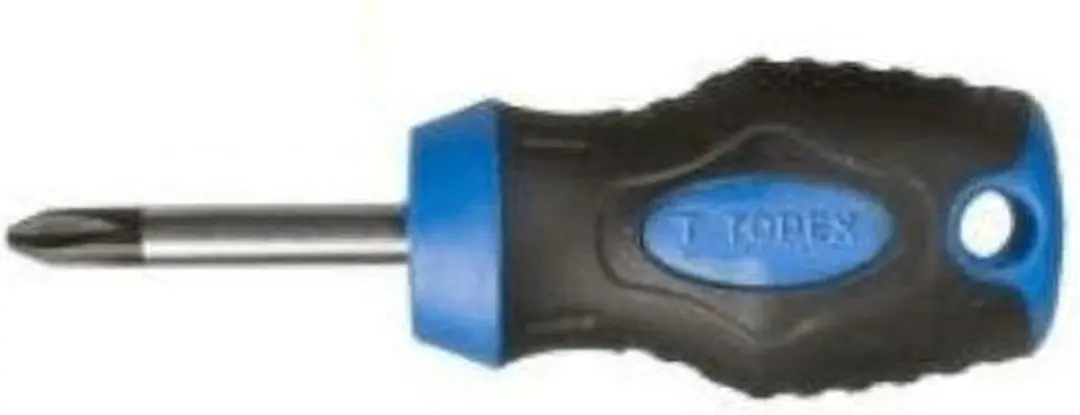 Topex Kruiskopschroevendraaier PH2 - 38mm - Zwart/Geel - afbeelding 3 van 3