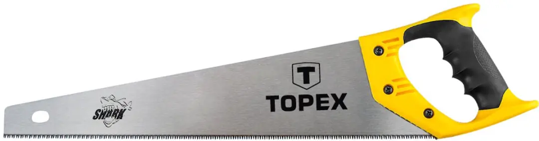 Topex Shark Serie - Handzaag - 500 mm - Ergonomische Handgreep - 7 Tanden per Inch - afbeelding 2 van 4