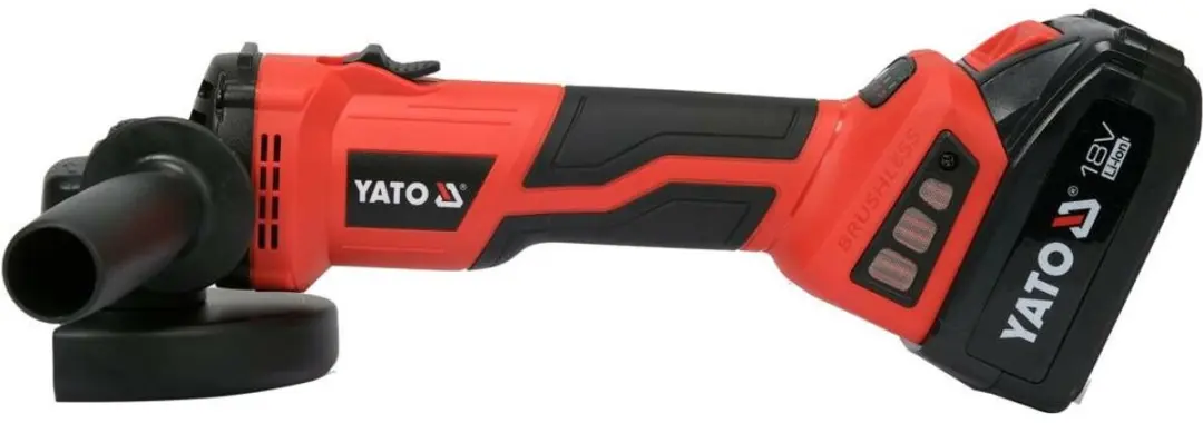 YATO Accu Haakse Slijper 18V met Toerentalregeling - afbeelding 2 van 6