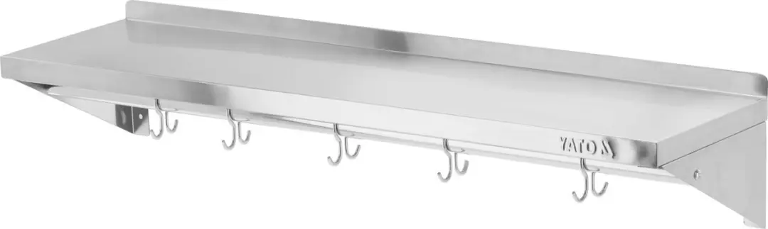 Yato Wandrek met Rand en Haken 1000x300x180mm RVS