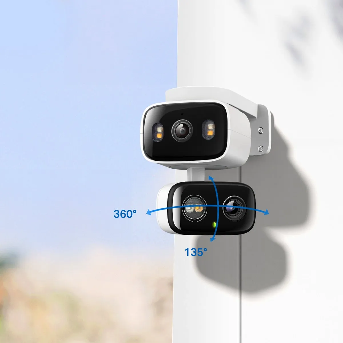 TP-Link Tapo C246D Beveiligingscamera 2K Dual Lens - Wit