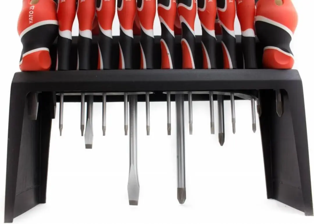 Yato YT-25982 Schroevendraaierset - 18-delig - Rood/Zwart - afbeelding 6 van 6