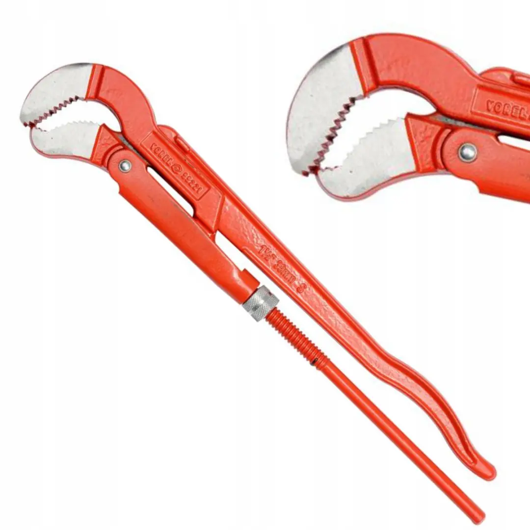 Vorel Pijptang 2" Type S 55222 - Rood - afbeelding 2 van 5