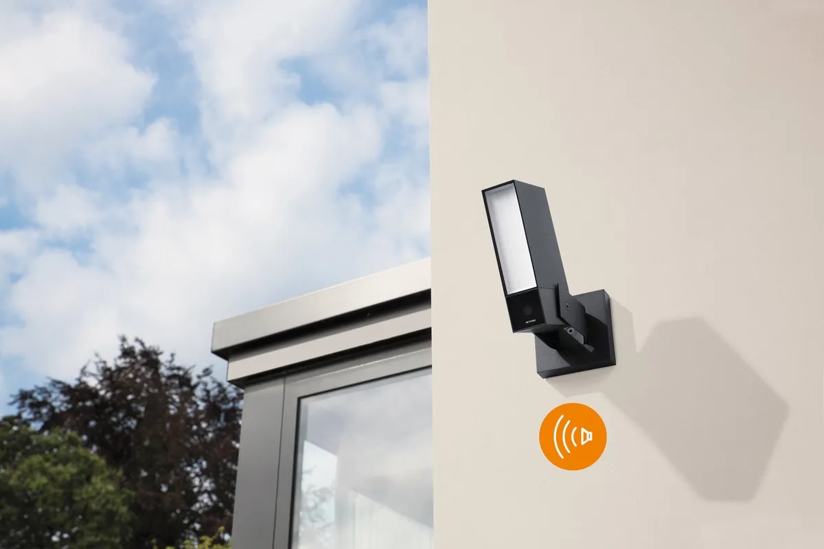 Netatmo Slimme Buitencamera met Sirene - Zwart