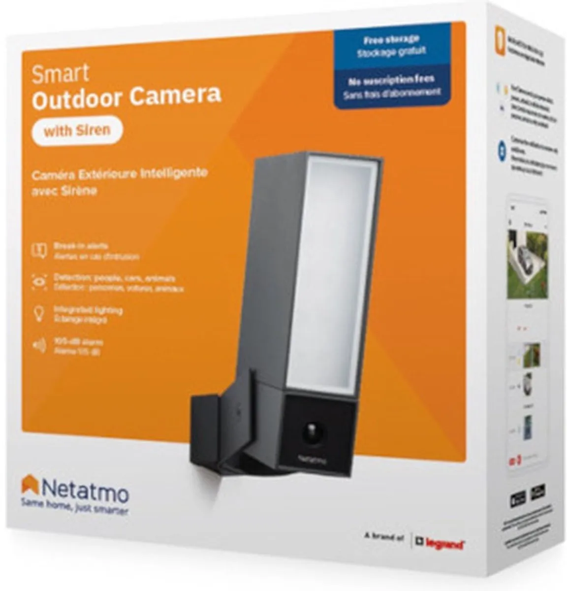 Netatmo Slimme Buitencamera met Sirene - Zwart - afbeelding 6 van 6