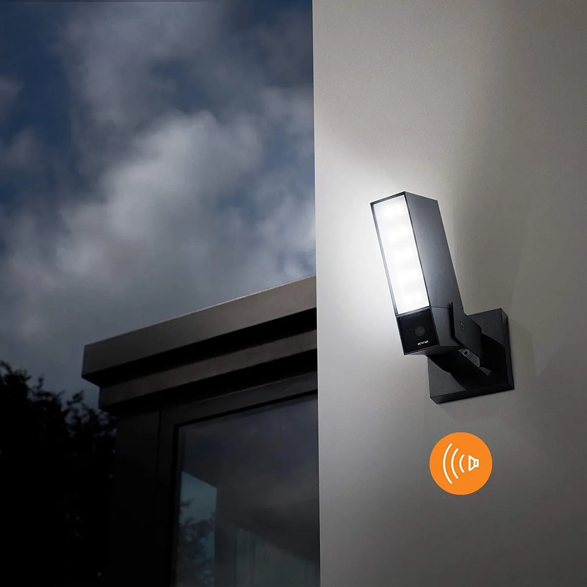 Netatmo Slimme Buitencamera met Sirene - Zwart