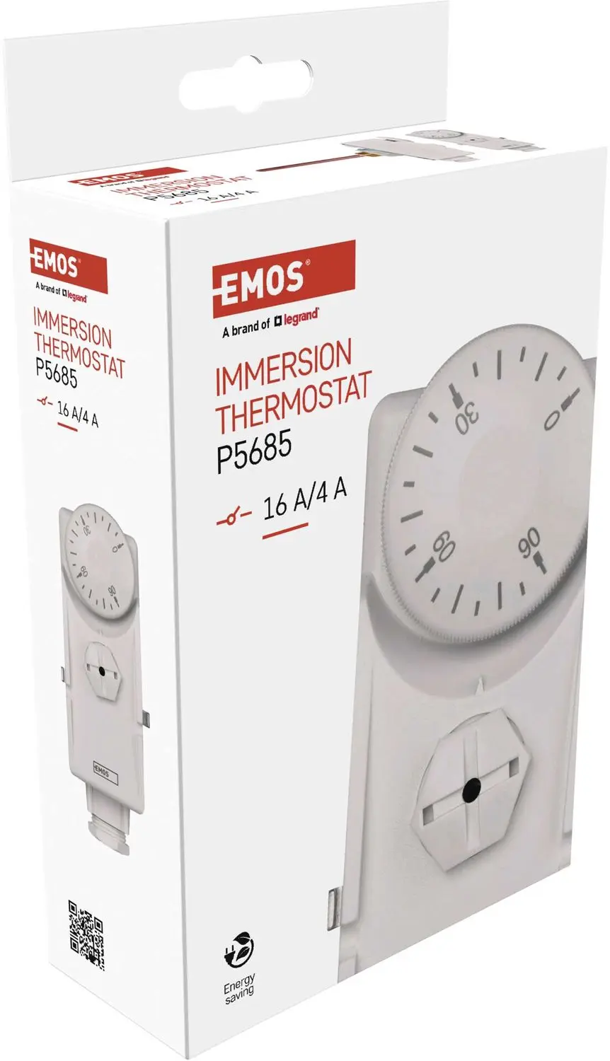 Emos P5685 Handbediende Putthermostaat - Wit - afbeelding 3 van 6