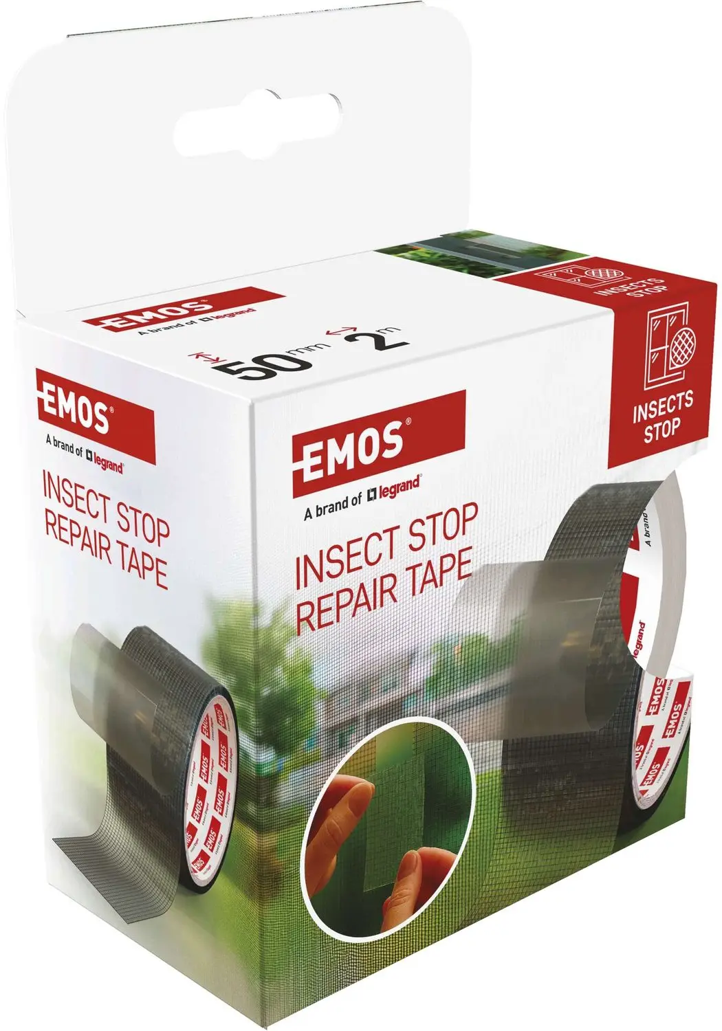 Emos Reparatietape voor Horren 50mm/2m - Transparant - afbeelding 5 van 6