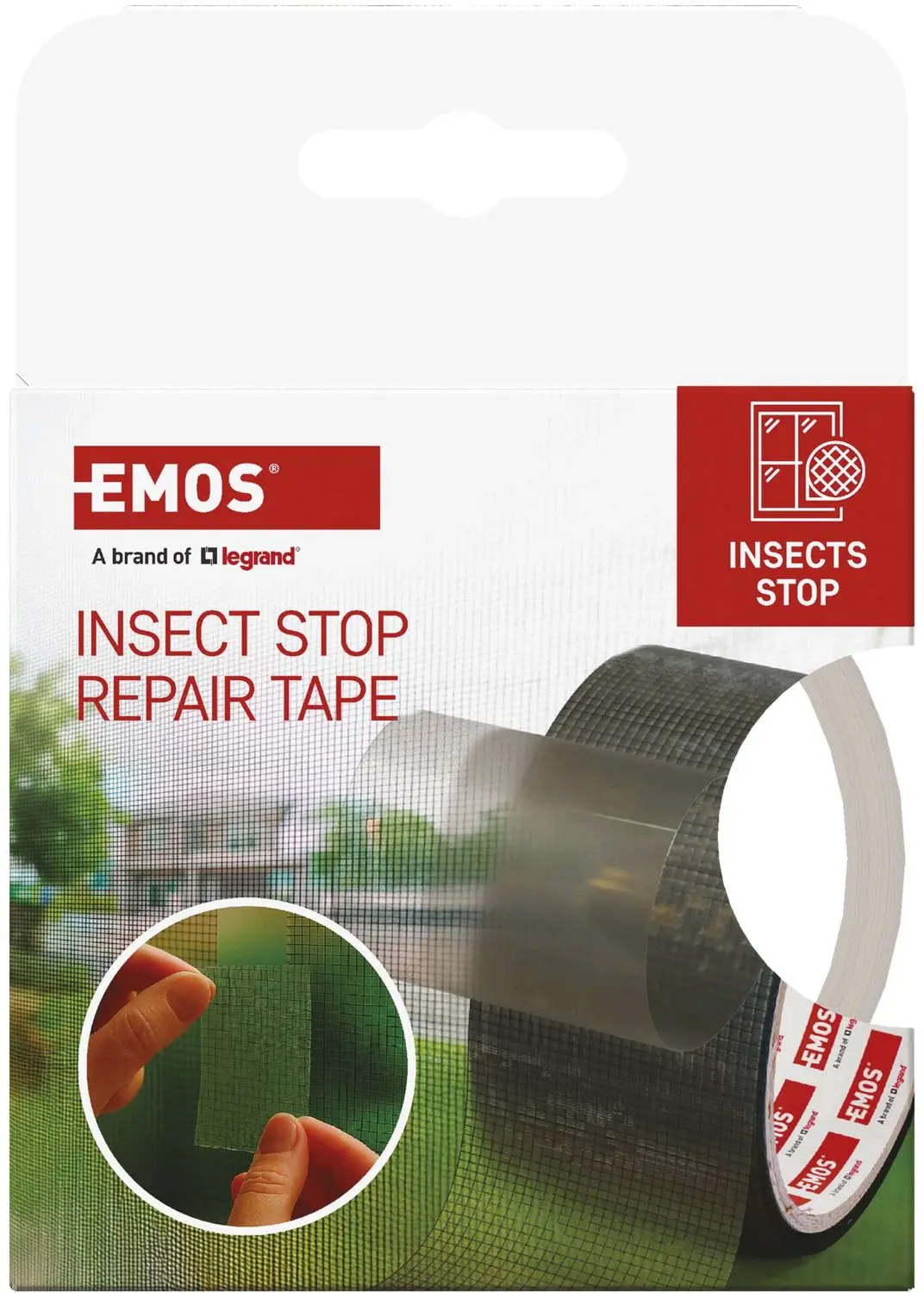 Emos Reparatietape voor Horren 50mm/2m - Transparant - afbeelding 2 van 6