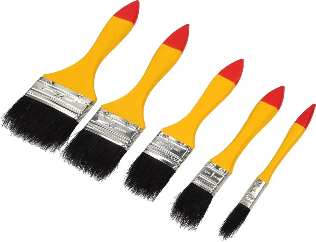 Benson Kwastenset 10-delig - Platte Kwasten - afbeelding 4 van 6