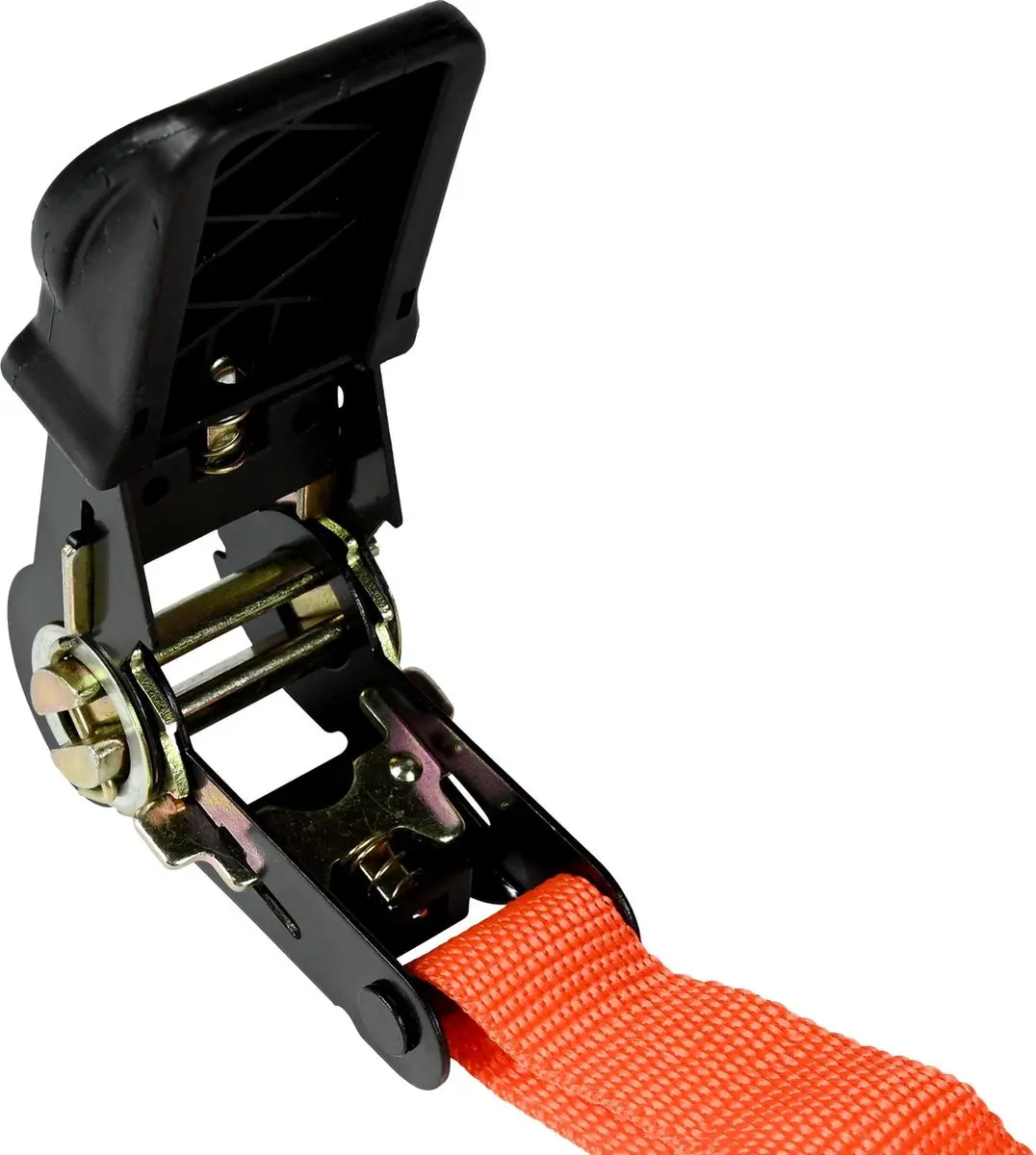 Benson Spanband 4,5m Profi Rubber - 2.5 t - Oranje - afbeelding 4 van 6