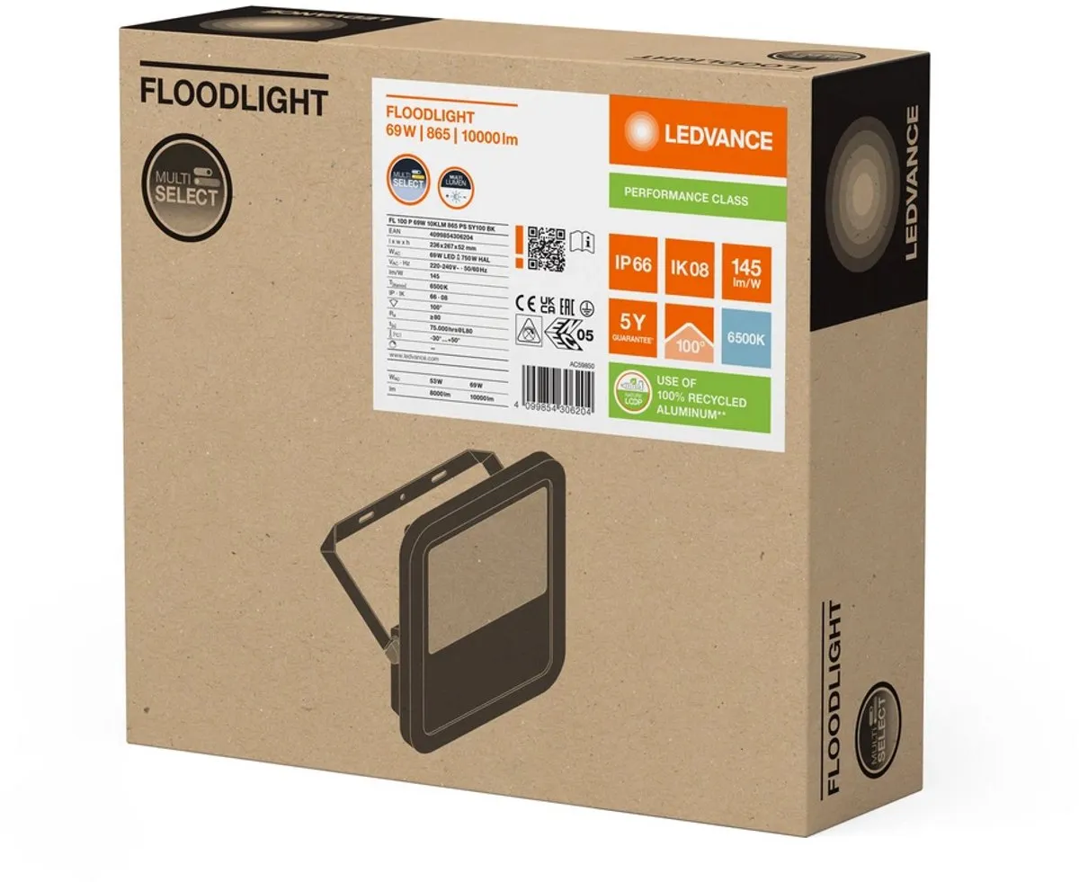 Ledvance LED Floodlight 69W 10.000lm Daglicht - IP65