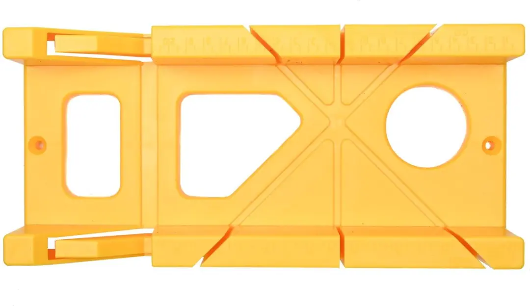 Benson Verstekbak - 45 en 90 graden - Geel - 30x14x8cm - afbeelding 2 van 5