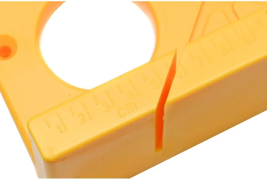 Benson Verstekbak - 45 en 90 graden - Geel - 30x14x8cm - afbeelding 4 van 5