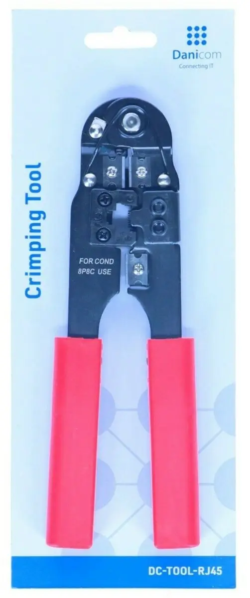 Danicom DC-TOOL-RJ45 Krimptang - 254mm - afbeelding 2 van 3