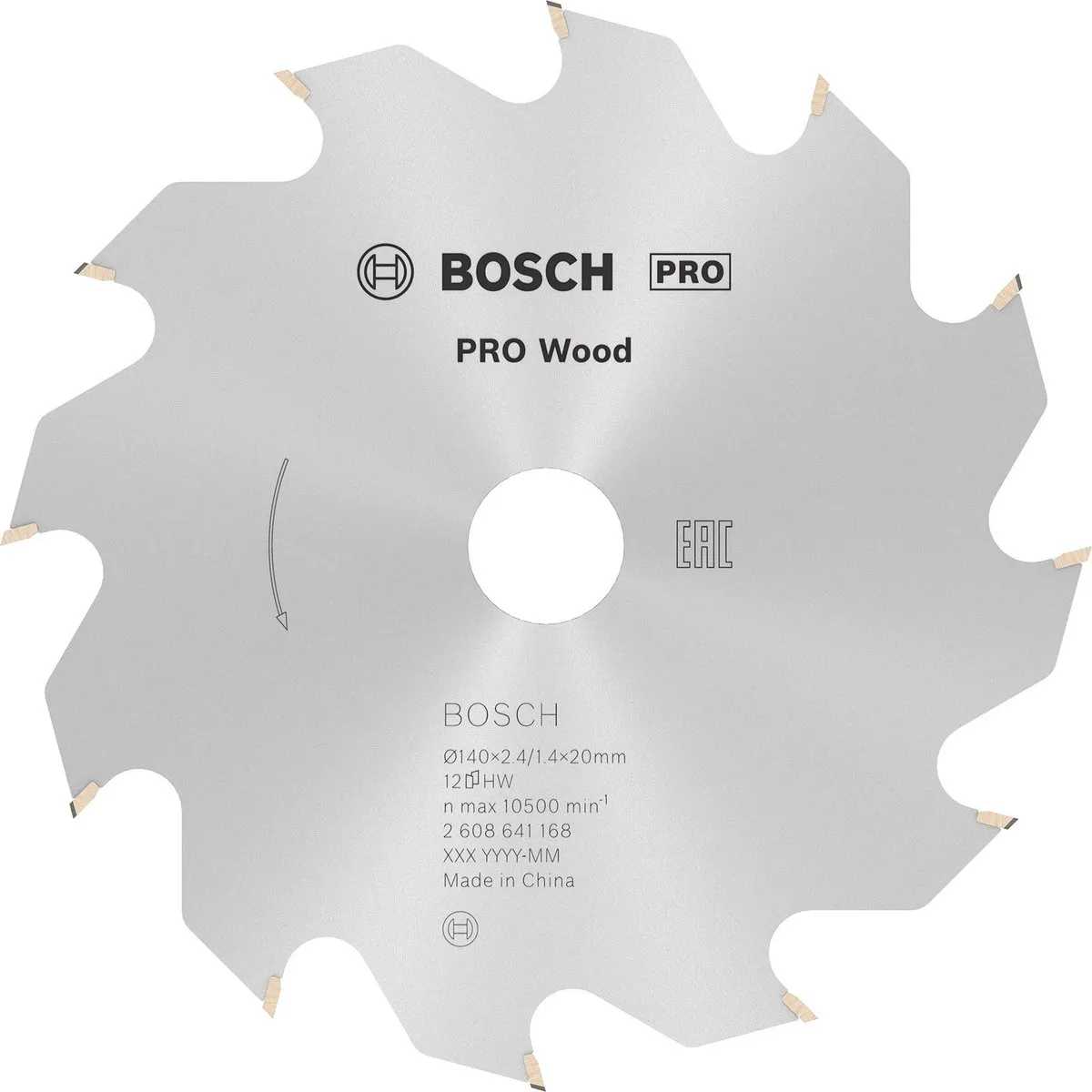 Bosch Professional Cirkelzaagblad Optiline CIRKZB 140x20mm Hout - 12 Tanden