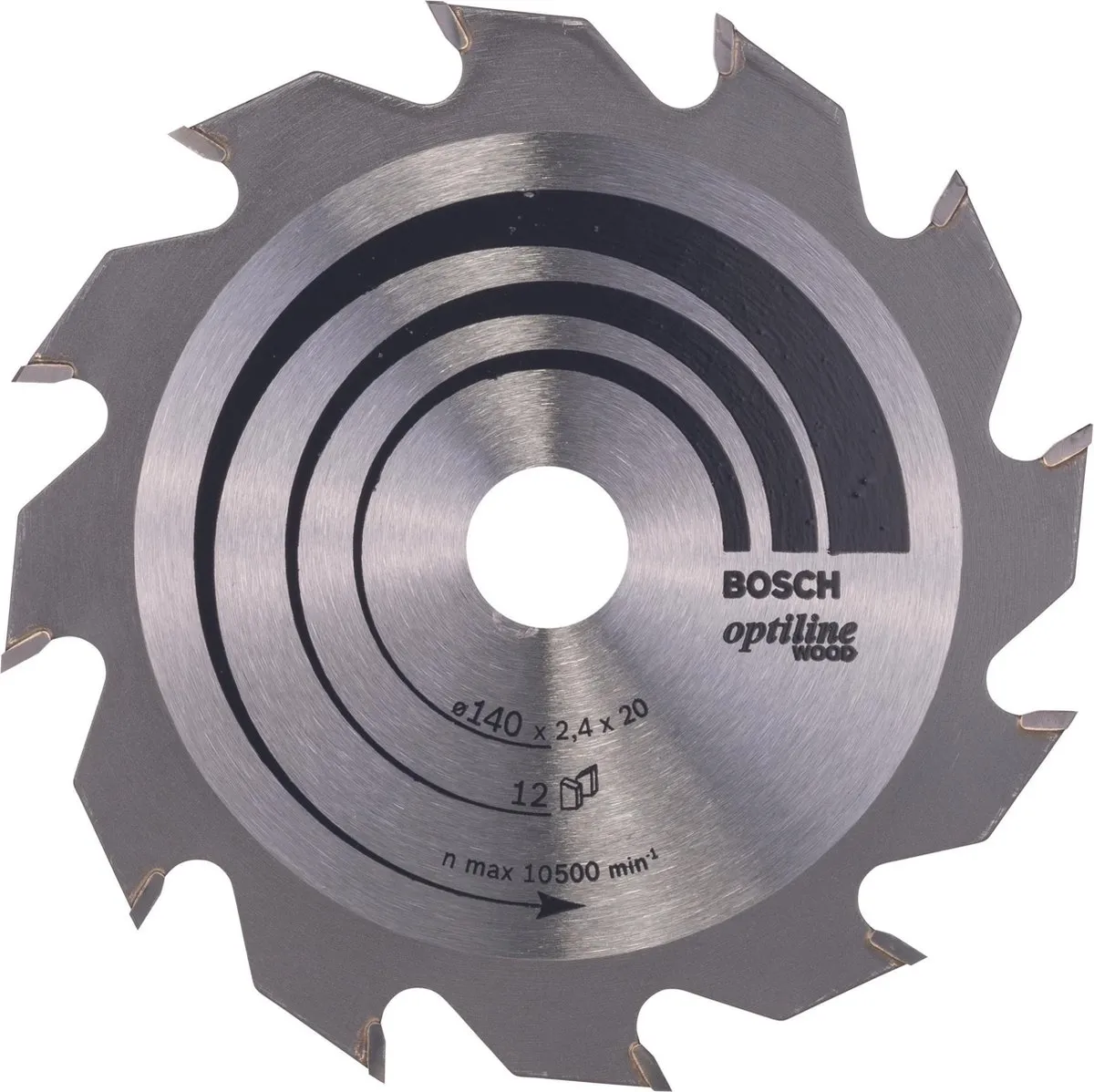 Bosch Professional Cirkelzaagblad Optiline CIRKZB 140x20mm Hout